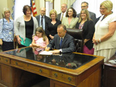 Restraints and Seclusion Bill Signing Gallery