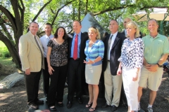 Photo of Governor Markell with Event Attendees