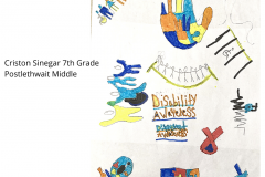 Criston Sinegar 7th Grade Postlethwait Middle