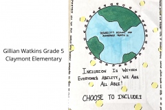 Gillian Watkins Grade 5 Claymont Elementary