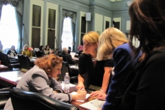 Photo of Legislators at Legislative Hall on Disability Day 2013